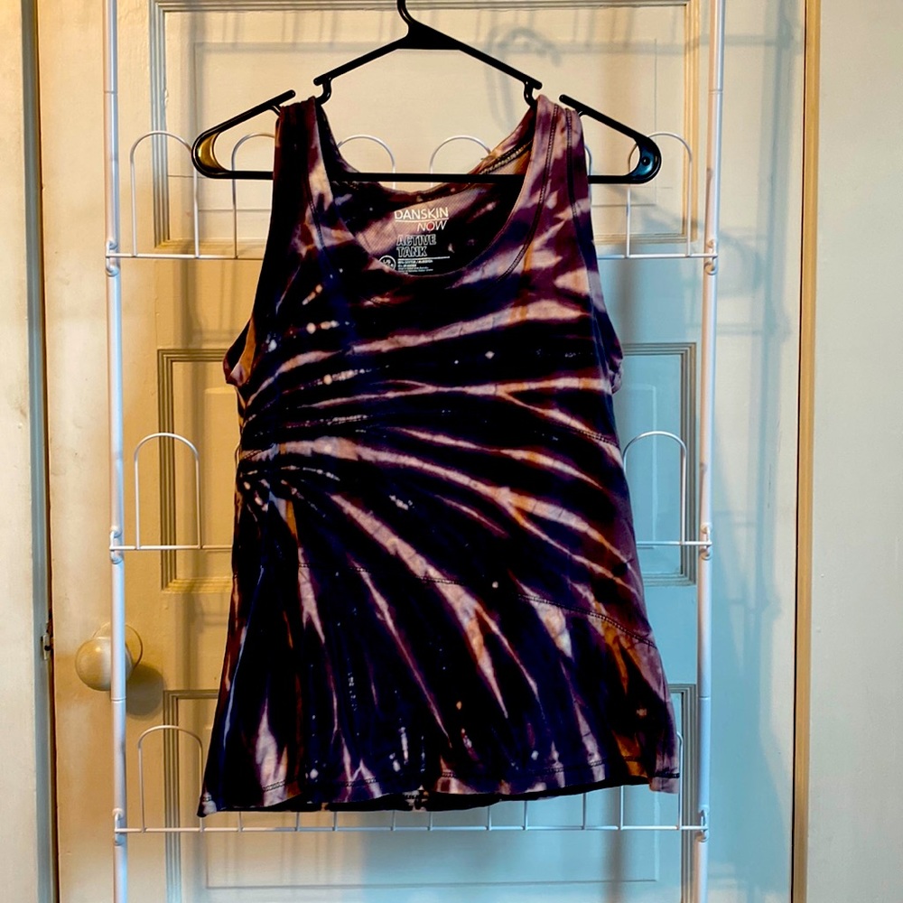 Handmade Women’s Active Reverse Tie Dye Tanktop